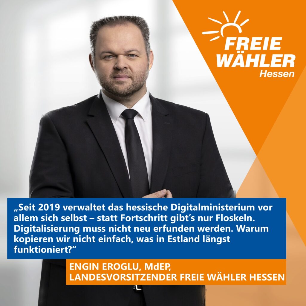 Keine Fortschritte: Hessisches Digitalministerium auflösen!